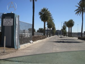 entrance to aria state prison